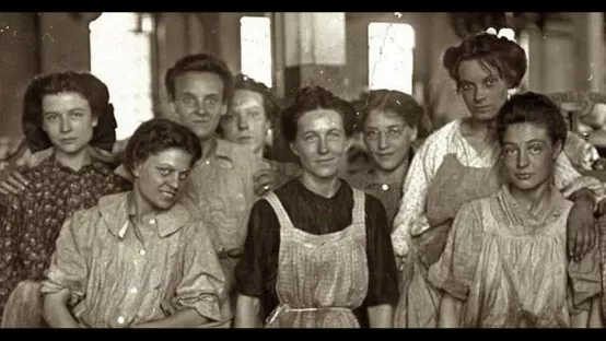 Mill girls from Lowell