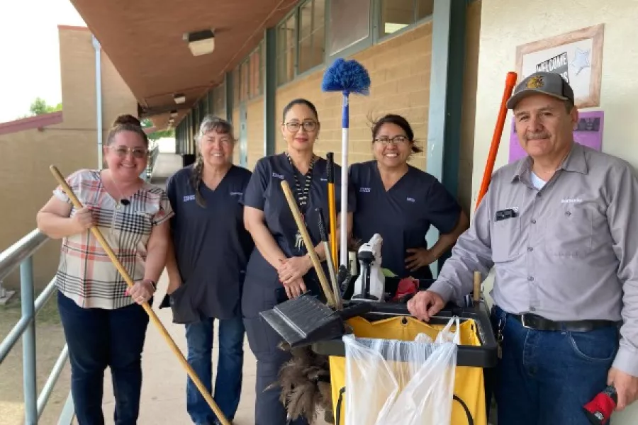 Douglas custodians organizing blitz